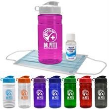 Sport Bottle with Mask and Hand Sanitizer